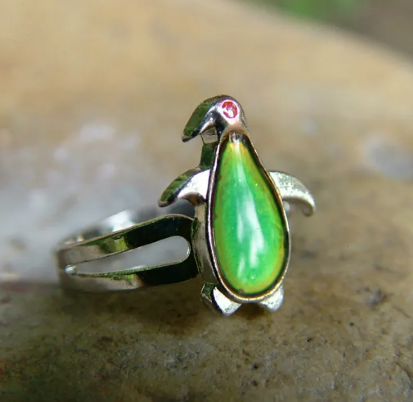 Penguin mood ring outlet