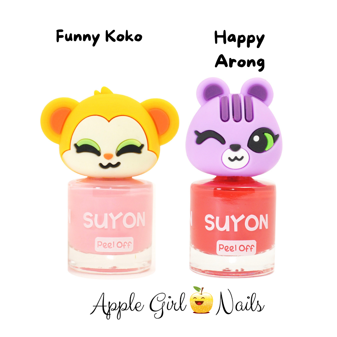 Gift Set Light Pink & Bright Red - Water Based Polish