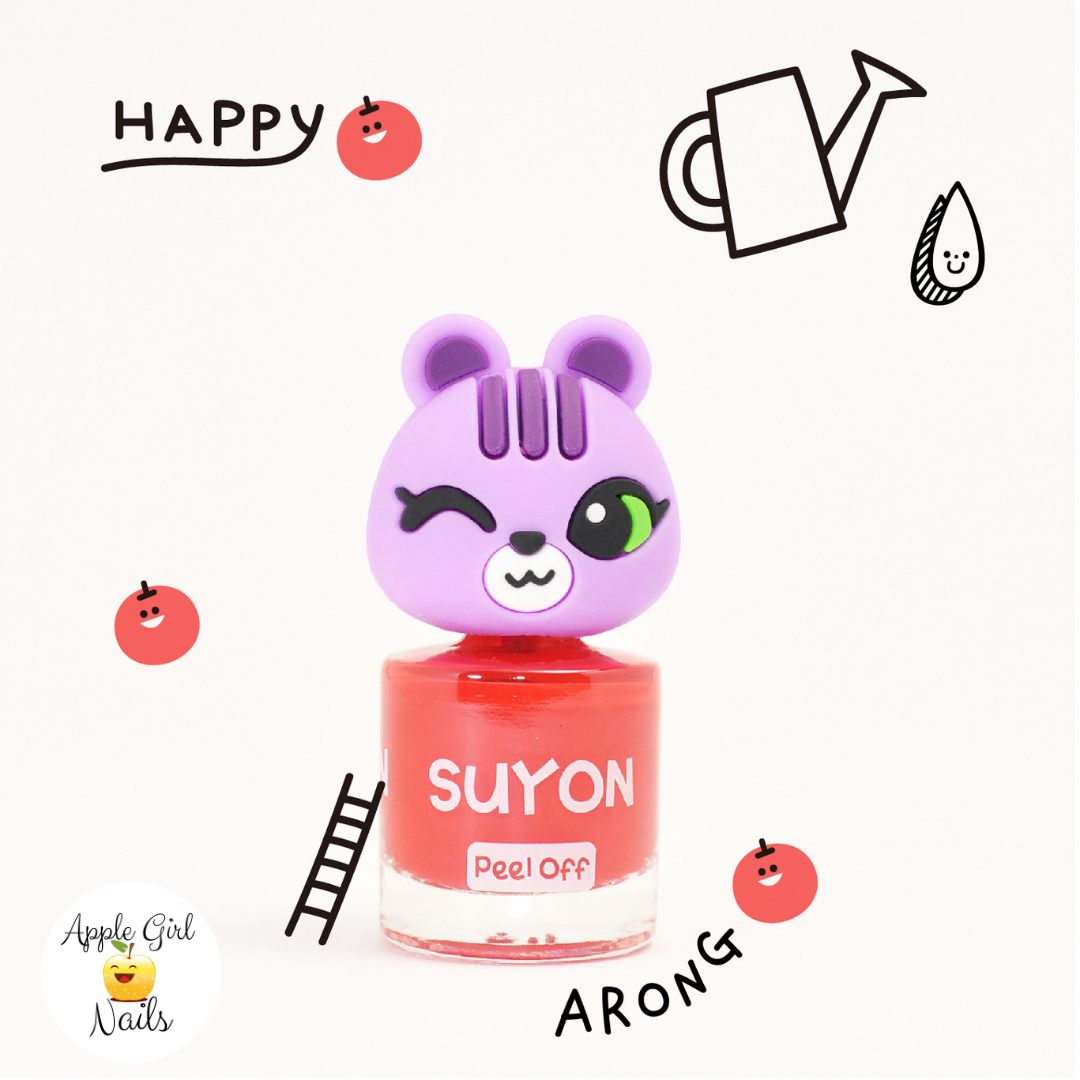 Happy Arong in Bright Red - Water Based Polish