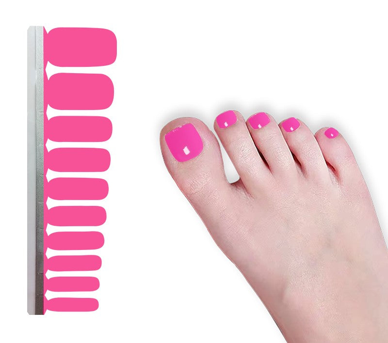 Bubble Gum - Toenail Strips