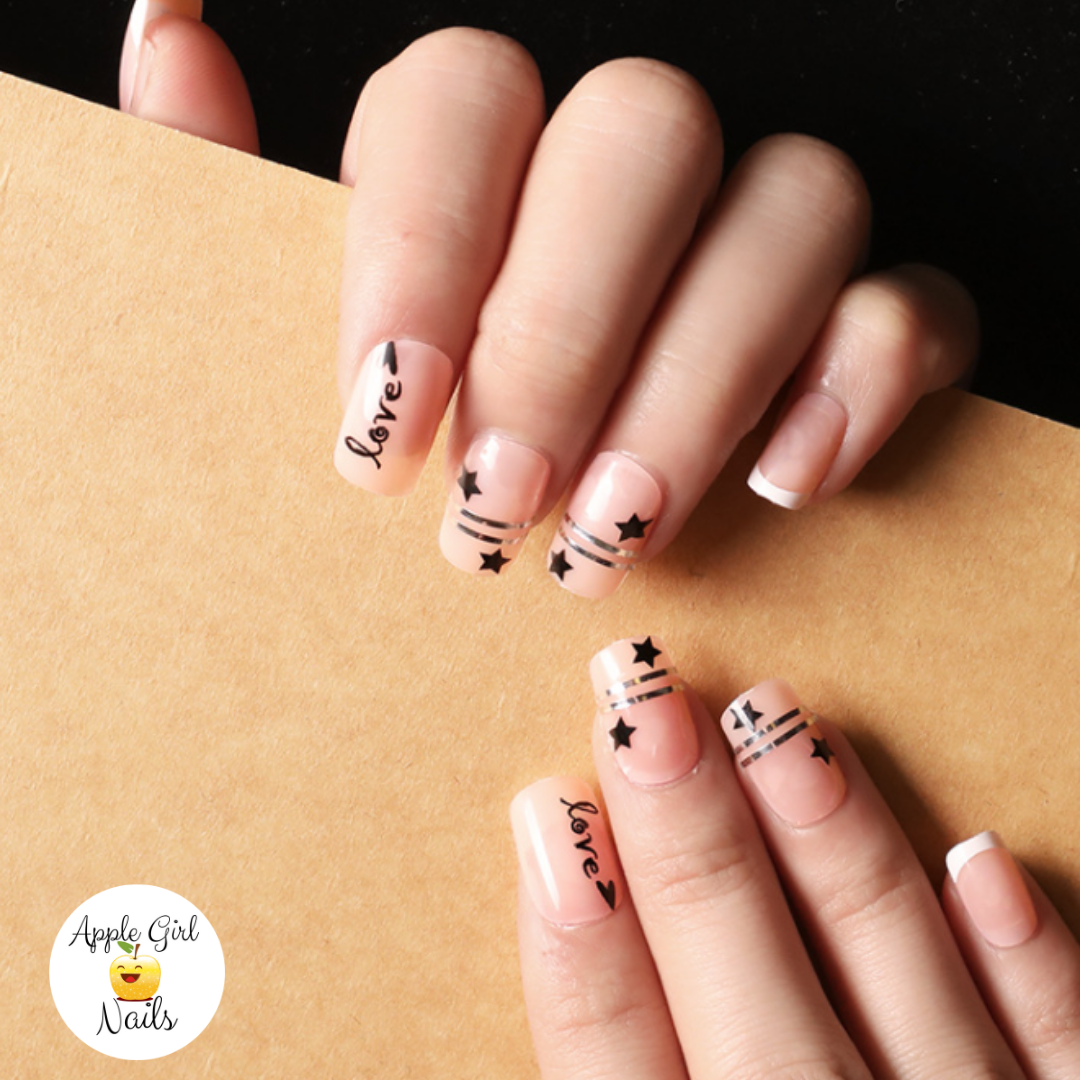 Stars of Love - Press on Nails