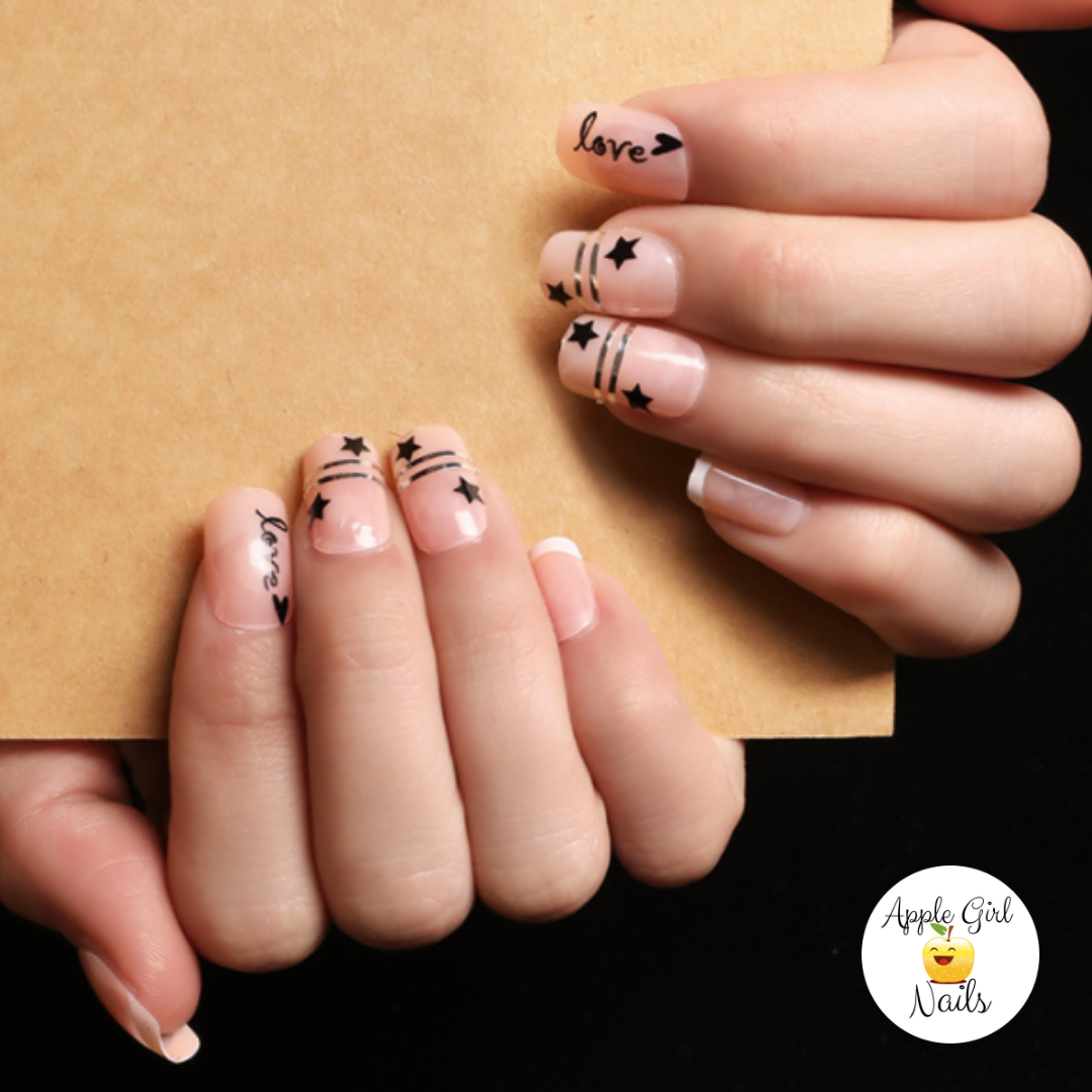 Stars of Love - Press on Nails